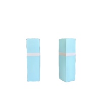 Bouteille de lotion en plastique carrée de 30ml, base de protection solaire, fond de teint liquide, récipient en plastique pouvant être rempli