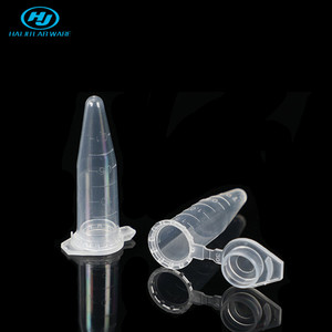 HAIJU LAB-أنبوب طرد مركزي دقيق من البلاستيك بسعر رخيص, 1.5 جهاز الطرد المركزي مع غطاء متصل ، جهاز الطرد المركزي ، جهاز الطرد المركزي مع غطاء - Product Image 1