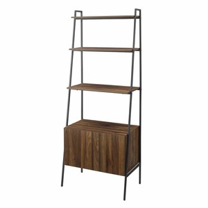 Luxe Chambre Grand Distressed Moderne Affichage <span class=keywords><strong>Bois</strong></span> Étagère Bureau Bibliothèque En Fer Forgé Bibliothèque Armoires Avec Porte - Product Image 6