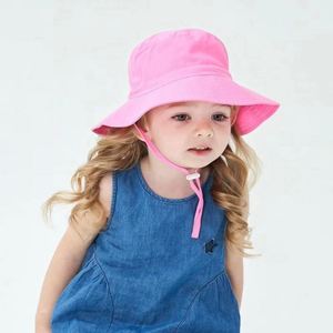 Custom Baby Sun Upf 50+ Protective Toddler Bucket Summer Kids Beach <b>Hat</b> With Wide Brim <b>for</b> Outdoor Play - Boys & Girls - Product Image 4