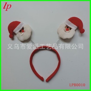 คริสต์มาส ที่คาดผมซานตาคลอส ผ้ากำมะหยี่ หมวกปาร์ตี้สำหรับทุกเพศ LPB0021 - Product Image 3