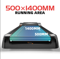 Tapis roulant électrique pliable commercial avec inclinaison manuelle et écran LED, pour la maison et la salle de sport, moteur 2.0HP, cadre en acier, respectueux de l'environnement