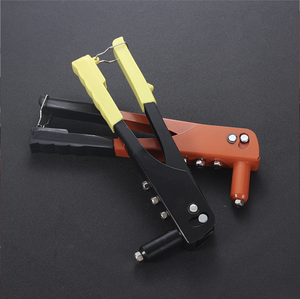 Pistola Remachadora Manual de Alta Resistencia, Herramienta Remachadora de Acero con 4 Boquillas, OEM ODM para Reparación Industrial - Product Image 5