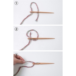 Set mit 4 Nadelbindern aus Buchenholz mit großen, zweiaugigen Mehrzweck-Web-, Strick- und Nähnadeln für Bastelarbeiten - Product Image 3