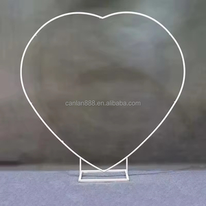 โครงโค้งรูปหัวใจขนาด 2 เมตร สำหรับ<span class=keywords><strong>งาน</strong></span>แต่ง<span class=keywords><strong>งาน</strong></span> โครงโลหะขนาดใหญ่สำหรับตกแต่งลูกโป่ง โครง<span class=keywords><strong>ดอกไม้</strong></span> สำหรับ<span class=keywords><strong>งาน</strong></span>แต่ง<span class=keywords><strong>งาน</strong></span> <span class=keywords><strong>งาน</strong></span>วันเกิด อุปกรณ์ตกแต่งงานปาร์ตี้ - Product Image 5