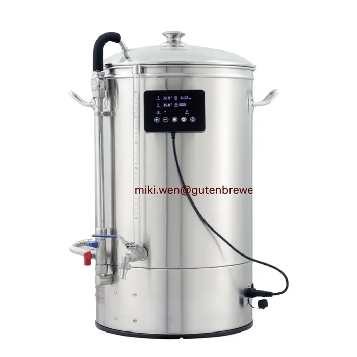 Nuova versione // controllo WIFI Micro birrificio Guten 40L 50L 70L // attrezzatura per la produzione di birra artigianale domestica // fermentatore conico