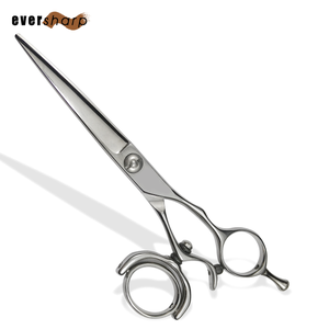 Tijeras de belleza de acero inoxidable para corte de cabello con cuchilla afilada y pulido de espejo Precisión y estilo - Product Image 1