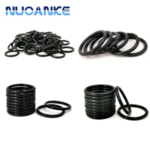 AS568 Tiêu Chuẩn Cao Su Seal O Ring NBR FKM EPDM Silicone ORing Đen Xanh Nâu Đỏ Cao Su O-ring Con Dấu