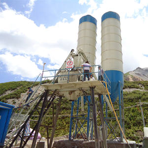 Centrale à béton pneumatique automatique avec trémie élévatrice pour la fabrication de béton - Product Image 5