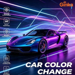 <span class=keywords><strong>Film</strong></span> de protection de peinture automobile en TPU PPF couleur satinée brillante, auto-réparant, changeant de couleur, flexible, ductile et amovible - Product Image 1