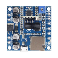 Module de lecteur MP3 à distance radio FN-RC15K 433 MHz avec carte son MP3 pour sirène et amplificateur 30W