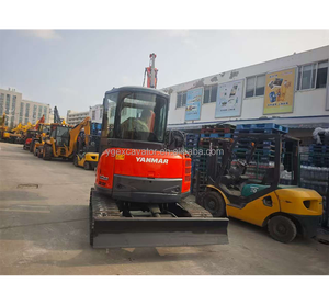 日本製中古5.5トンミニショベル、ヤンマーVio55クローラー式掘削機、油圧サム付きヤンマー35販売中 - Product Image 6