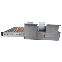 Marchepied manuel monocouche en aluminium pour camping-car, caravane, fourgon aménagé, remorque, RV - Nouveau design 2024