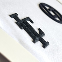 Patchs thermocollants en silicone 3D personnalisés de haute qualité pour t-shirts et vêtements de sport