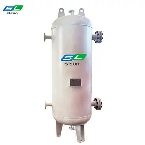 Tanque receptor de químicos a presión para sistema de aire comprimido, 10m3 12 m3 20m3 ASME Industrial