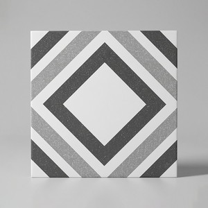 Piastrella Decorativa London Mix con Motivo Geometrico 12x12 Pollici per Pareti e Pavimenti - Product Image 1