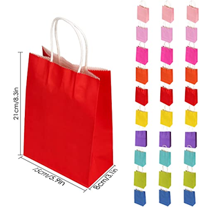 Bolsas de Papel Kraft Personalizadas para Comida para Llevar, Blancas, con Asas Planas, para Restaurantes y Comida Rápida - Product Image 2