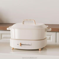 Marmite électrique multifonction Mini Portable Home Kitchen Cooking Hotpot