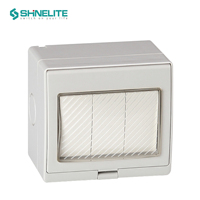 Prise électrique au sol Shinelite 2025, nouvelle conception, IP 55, étanche, vente directe d'usine