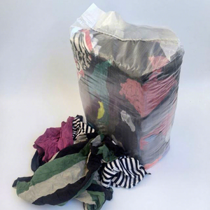 Chiffons industriels en coton pur coloré, 100 % coton, écologiques, absorbants l'huile, pour ateliers, marine et hôtellerie - Product Image 1