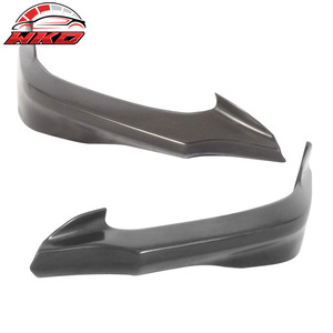 Fits For Honda Civic Coupe 12-13 HFP Style Front Bumper Lip Spoiler Side <b>Apron</b> PU High Quality Exterior Accessory - Product Image 1