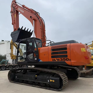 Excavateur sur chenilles Hitachi Zx350H 35 tonnes d'occasion avec moteur Isuzu et soupapes Kawasaki-Matériel de terrassement à bas prix - Product Image 1