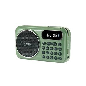 Radio Portátil Xiaxin M55 Recargable con Reproductor de Música FM, <span class=keywords><strong>Linterna</strong></span>, Ranura para Tarjetas, para Personas Mayores, 5000mAh - Product Image 1