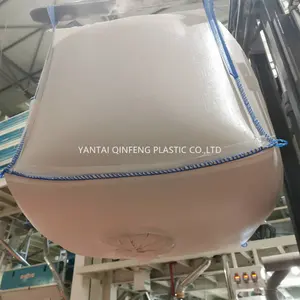 Lenha China Ventilado 1 Toneladas de Malha PP FIBC Jumbo Saco Poli sacos FIBC Big Bag Log Lenha Net para Venda