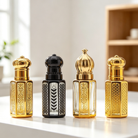 Botol Parfum Minyak Roll-on Kaca Mewah Arab Grosir 3ml 6ml 12ml Botol Roller Minyak Esensial