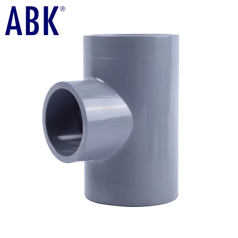 China Factory DIN Standards Sanitary CPVC Pipe Fittings Reducer Tee