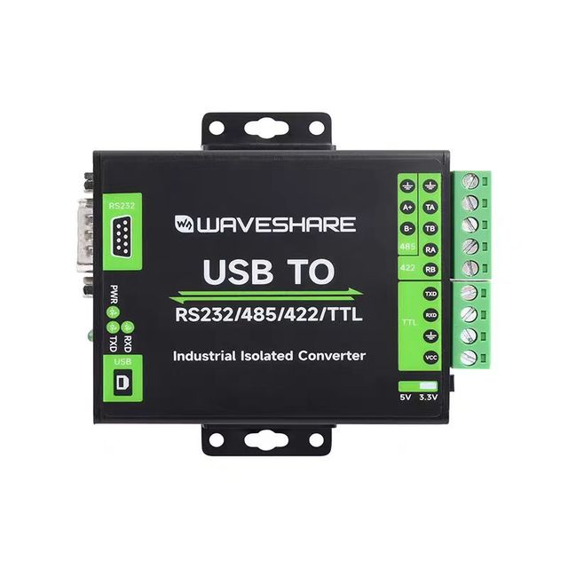 USB to RS485/232/422/TTL Industrial-grade USB to Serial Port Converter Module with Isolation