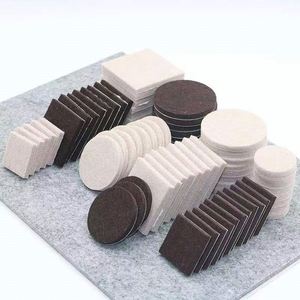 Tapis de protection auto-adhésifs en feutre pour pieds de table et de chaise, silencieux et protecteurs pour le sol - Product Image 6