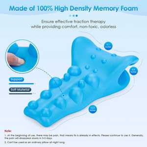 Prix usine 6 points d'acupression colonne vertébrale correcte promouvoir l'oreiller de massage de la circulation sanguine - Product Image 5