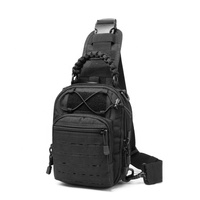 Sac à bandoulière tactique compact AYPPRO Custom 1000D EDC pour le transport dissimulé, idéal pour le tir, les voyages, la randonnée et les sports de plein air