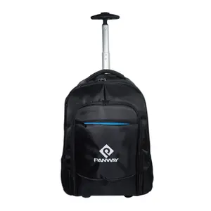 Оптовая продажа, прочный водонепроницаемый рюкзак на колесиках для деловых поездок, ноутбука