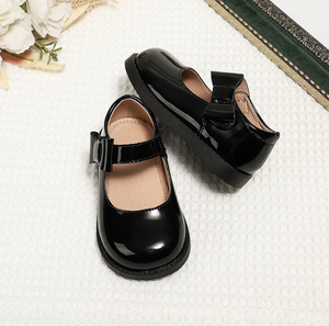 Chaussures pour filles, enfants, en cuir PU et caoutchouc antidérapant, pour l'école, les fêtes, les mariages, en stock - Product Image 1