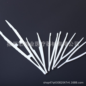 Pinzas de plástico desechables de 124 cm de grado médico para primeros auxilios y uso estético - Product Image 5