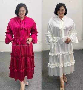 Vestidos de Iglesia Africanos Talla Grande 2XL para Mujeres Negras, Vestidos Turcos, Ropa de Mujer - Product Image 1