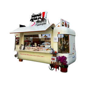 Hot Sale <b>Mirror</b> Finish Mobile Catering Trailer Fast Food Vending Truck for Commercial - Product Image 2