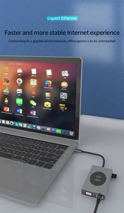 <span class=keywords><strong>Usb</strong></span> <span class=keywords><strong>Hub</strong></span> Type <span class=keywords><strong>C</strong></span> Naar Hd Draadloos Opladen <span class=keywords><strong>Usb</strong></span> 3.0 <span class=keywords><strong>Adapter</strong></span> 15 In 1 Type <span class=keywords><strong>C</strong></span> <span class=keywords><strong>Hub</strong></span> Dock Voor Macbook Pro Air <span class=keywords><strong>Usb</strong></span> <span class=keywords><strong>C</strong></span> Splitter - Product Image 5