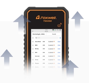 เครื่องมือโปรแกรม TPMS สำหรับรถยนต์ทุกยี่ห้อ FOXWELL รุ่น TS5000 รองรับระบบ ABS, DPF, รีเซ็ตน้ำมันเครื่อง พร้อมแท็บเล็ตสำหรับยานยนต์ TS5000 - Product Image 1