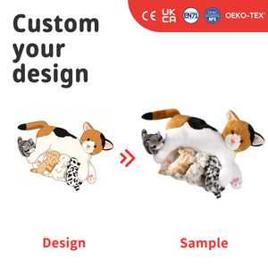 ตุ๊กตา<span class=keywords><strong>แม</strong></span>วสั่งทำพิเศษ <span class=keywords><strong>แม</strong></span>่แ<span class=keywords><strong>ม</strong></span>วพร้อม<span class=keywords><strong>ลูก</strong></span><span class=keywords><strong>แม</strong></span>ว ของเล่นตุ๊กตาสัตว์นุ่มนิ่ม รับผลิตแบบ OEM ODM ของขวัญสำหรับครอบครัว ของที่ระลึกแบรนด์ดัง - Product Image 1