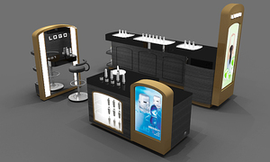 Dispositivi del Deposito Showroom di legno <span class=keywords><strong>Studio</strong></span> di Trucco Cosmetici di lusso Negozio di Mobili - Product Image 3