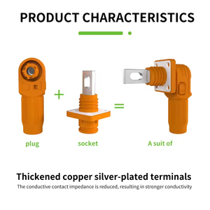 IP67 kết nối không thấm nước pin Lithium lưu trữ kết nối cắm surlok kết nối điện áp cao thiết bị đầu cuối - Product Image 3