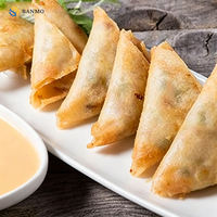 Machine professionnelle industrielle entièrement automatique pour la fabrication de samosas avec scellage précis en 4 étapes pour éviter les fuites de garniture