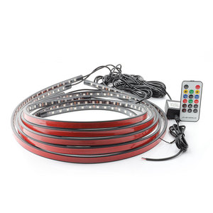 RGB <span class=keywords><strong>Interior</strong></span> del coche Led luz LED tira de luz <span class=keywords><strong>Interior</strong></span> del coche decorar atmósfera Luz - Product Image 4