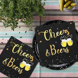 Party Supplies 60th Birthday Party Pack for 24 with Cutlery - Product Image 2