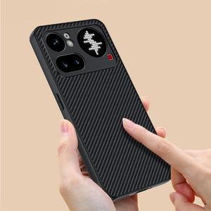 Funda para Teléfono Nothing Phone 4a Pro Ultrafina con Textura de <span class=keywords><strong>Fibra</strong></span> de Carbono, Precio Más Bajo - Product Image 4