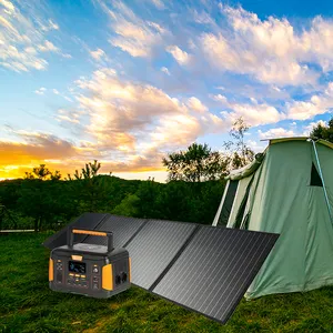 Tragbare Power Bank Station Solarenergie Generator Tragbare Leistung Solar panel Kit Set Für Zuhause 1000w Tragbare Solars tation