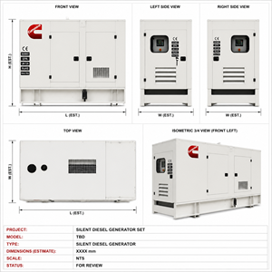 เครื่องกำเนิดไฟฟ้า OEM คัมมินส์ 20kva 30kva 40kva 50kva 30kw ชุดเครื่องกำเนิดไฟฟ้าดีเซล 40kw 50kw ระบายความร้อนด้วยน้ำ เครื่องกำเนิดไฟฟ้าดีเซลแบบเงียบ - Product Image 5
